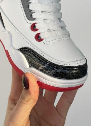 Хайтопы белые для девочки и для мальчика 6