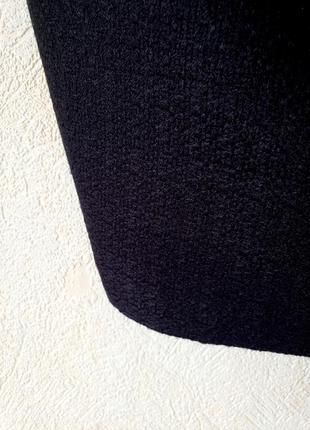 Теплая текстурированная миди юбка карандаш размер 18691 фото