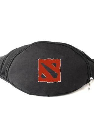 Сумка бананка дота 2 002 dota 2 на пояс cappuccino dot 002 blc черный