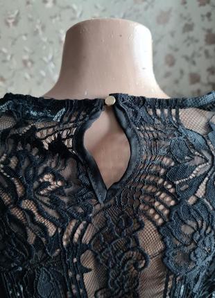 ✅✅✅ распродажа   черная кружевная туника платье блузка lucy wang7 фото