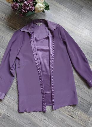 Красивая женская блуза обманка рубашка блузка блузочка большой размер батал 50/52