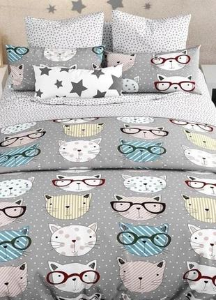Комплект постельного белья с котами