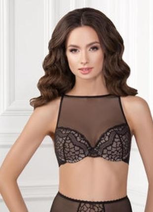 Бюстгальтер push-up чорний 75a 10752 jasmine