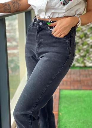 Джинси мом mom fit джинсові штани новинка 20225 фото