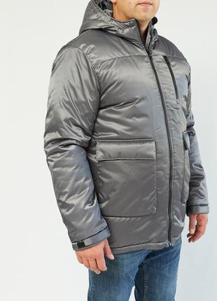 Мужская зимняя парка| высокое качество| куртка 3 карманов| скидка | распродажа