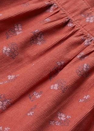 Стильный красивый вельветовый сарафан для девочки от h&m3 фото