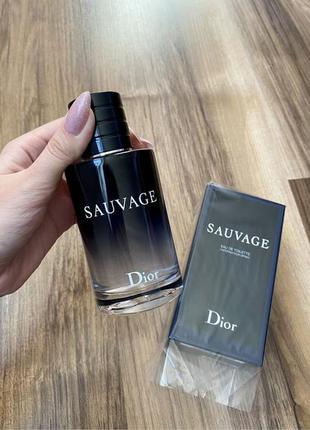 100 мл christian dior sauvage , туалетная вода. восточные, фужерные1 фото