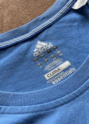 Adidas essentials clima365 футболка спорт винтаж классика3 фото