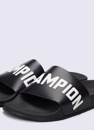 Резиновые шлепанцы champion оригинал шлепки1 фото