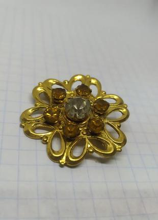 Брошка з камінням 3