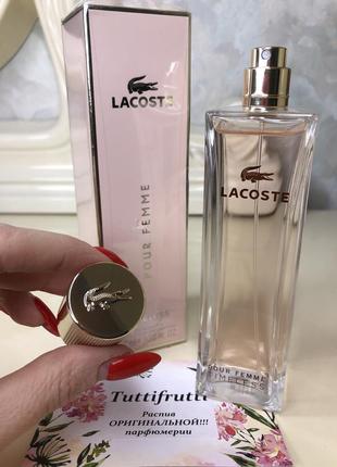 Lacoste pour femme timeless, edp, 1 ml, оригинал 100%!!! делюсь!3 фото