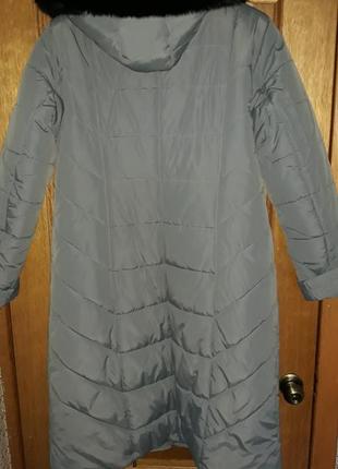 Нове зимове пальто-куртка великого розміру2 фото