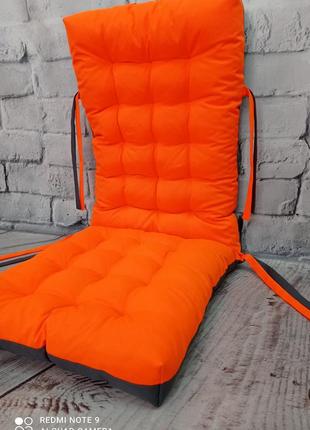 Подушка на стілець сидіння спинка цільні