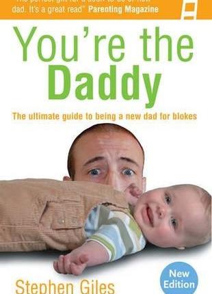 Книга на английском для будущих пап you're the daddy