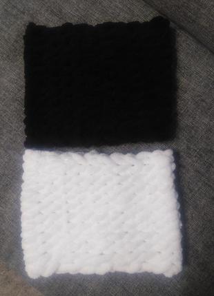 Детский плюшевый шарф, хомут, снуд2 фото