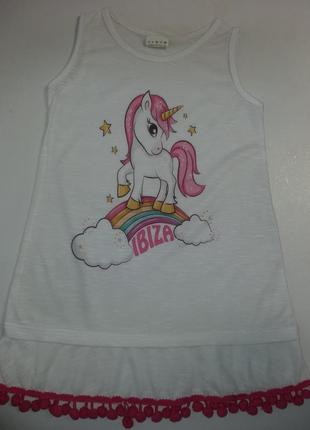 Туничка з единорожкой на 4 роки