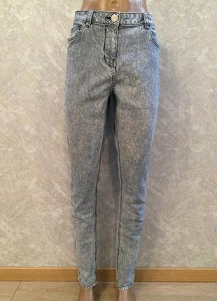 Джинсы котоновые брюки в полоску george