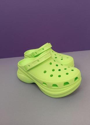 Жіночі крокси сабо на платформі crocs classic bae великий вибір1 фото