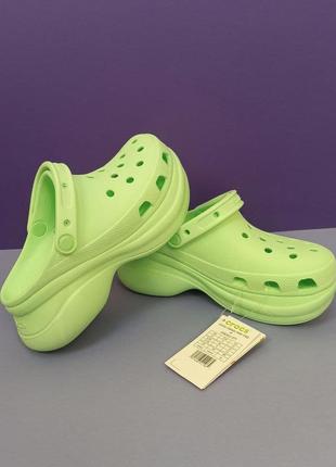 Жіночі крокси сабо на платформі crocs platform classic bae великий вибір2 фото