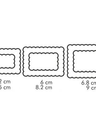 Формы двухсторонние печенье tescoma delicia 630863, 6 размеров3 фото