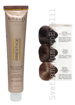 Крем-краска для волос colorianne prestige brelil/брелил/пудровые блонды/колориане престиж