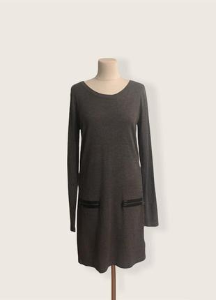 Esmara темно-серое платье вискоза