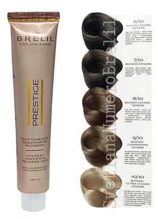 Крем-краска для волос colorianne prestige brelil/брелил/русые пепельные блонды/колориане престиж