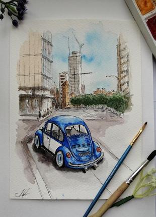 Акварель, 18х24 см