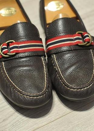 Туфлі туфли лофери мокасини polo ralph lauren willem ribbon drivers - 9.5d - 43 - 27.5 см2 фото