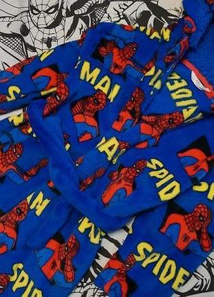 Плюшевый халат человек-паук  spider-man marvel comics