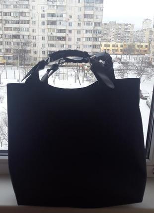 Вместительная женская сумка-шоппер