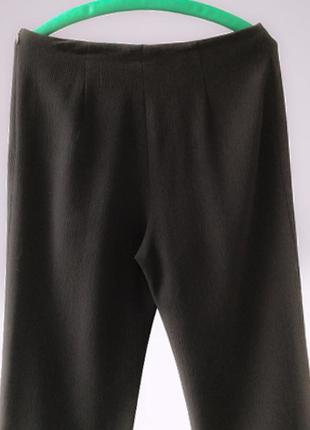 Шерстяные брюки с высокой посадкой (90%) бренда akris6 фото