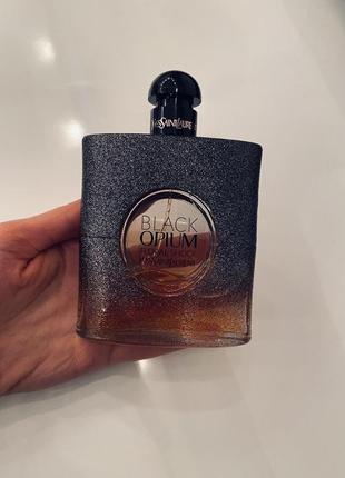 Ysl парфюмированная вода yves saint laurent black opium floral shock оригинал остаток во флаконе