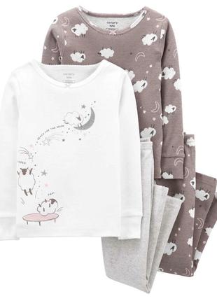 Набір піжам для дітей carter’s😍 пижама пижамка набор пижам комплект пижам