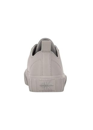 Оригінал літні низькі сірі кеди calvin klein veky logo low sneaker короткі нові кросівки4 фото