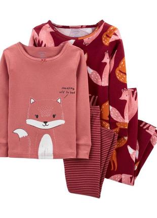 Набір піжам для дітей carter’s😍 пижама пижамка набор пижам комплект пижам1 фото
