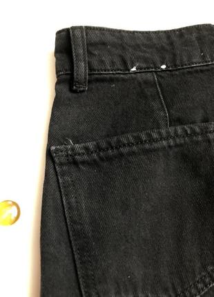 Джинси-балони, джинси-багги чорні, черные, мом7 фото