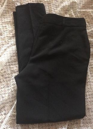 Базовые черные зауженные брюки primark4 фото
