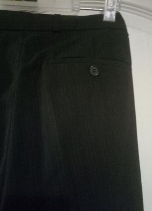 Классические брюки в полоску5 фото