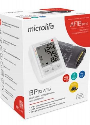 Тонометр microlife bp b3 afib с адаптером microlife и оригинальной манжетой microlife гарантия 5 лет