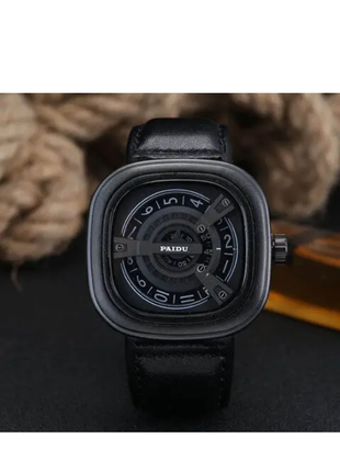 Мужские наручные часы paidu (черные)