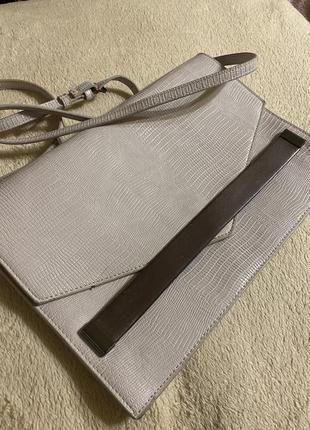 Клатч с ремешком, zara, 32см