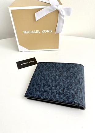 Michael kors мужской кошелек майкл корс оригинал подарок мужу парню 14 февраля лютого чоловічий гаманець портмоне3 фото