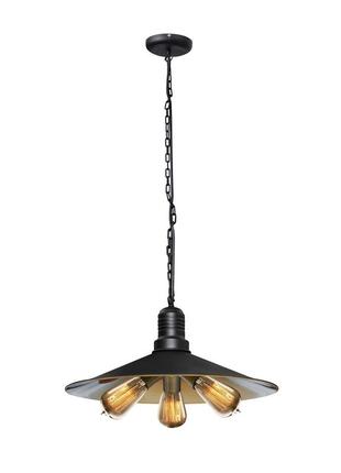 Светильник подвесной brooklyn в стиле лофт nl 4531 (е27) 220v черный+бронза msk electric