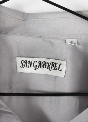 Стильная классическая мужская рубашка san gabriel4 фото