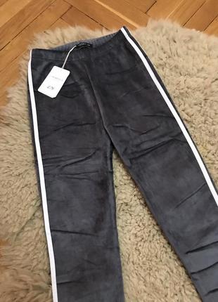 Штаны брюки замша на флисе, леггинсы zara лосины лосіни жіночі штани утеплені легінси жіночі брюки зима4 фото