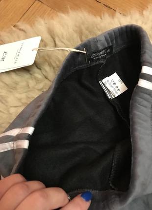 Штаны брюки замша на флисе, леггинсы zara лосины лосіни жіночі штани утеплені легінси жіночі брюки зима5 фото