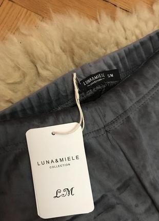 Штаны брюки замша на флисе, леггинсы zara лосины лосіни жіночі штани утеплені легінси жіночі брюки зима7 фото