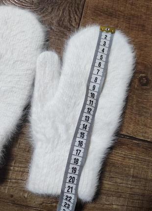 Рукавиці рукавиці жіночі хутро кролика теплі зимові3 фото