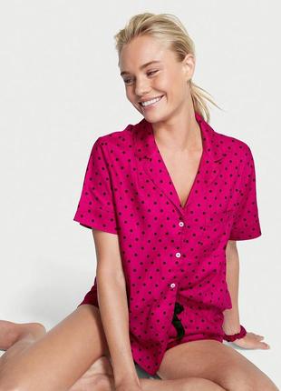 Victoria ́s secret піжама, костюм для сну flannel short pj set